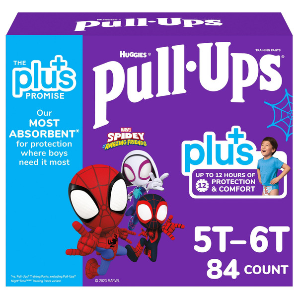 Pull-Ups Boys' Plus Size Training Pants, Size 2T-6T