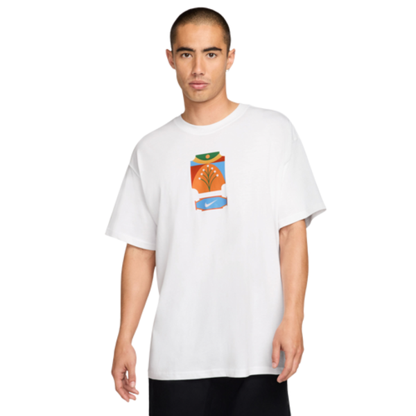 Nike Men's NSW LSE Palm Camo T-Shirt, S - White/Multi