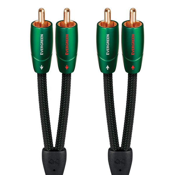 AudioQuest CleanScreen Evergreen RCA to RCA Cable - Green