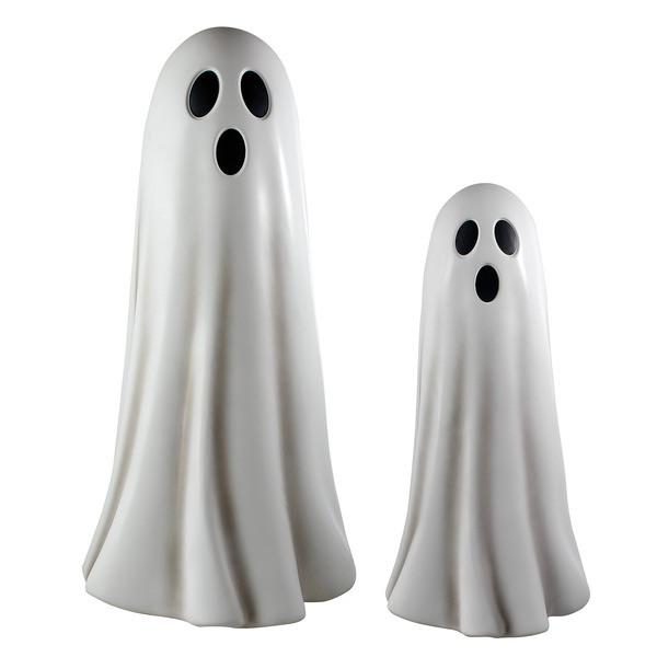Haunted Living 3-ft 2-Count Lighted Ghosts