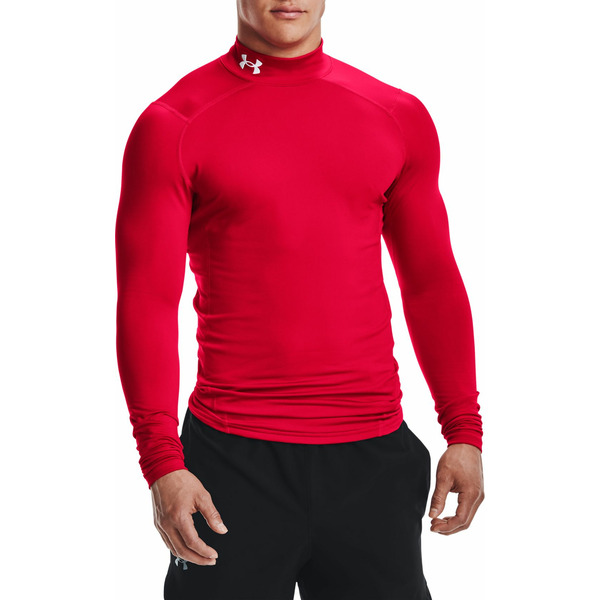 Under Armour Men's ColdGear Mock Neck Compression Shirt - M