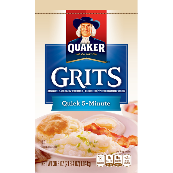 Quaker Grits Quick (37 oz) Instacart