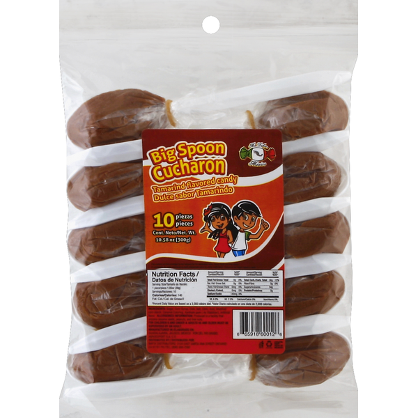 Mi Dulce Mexico Candy, Tamarind Flavored, Big Spoon