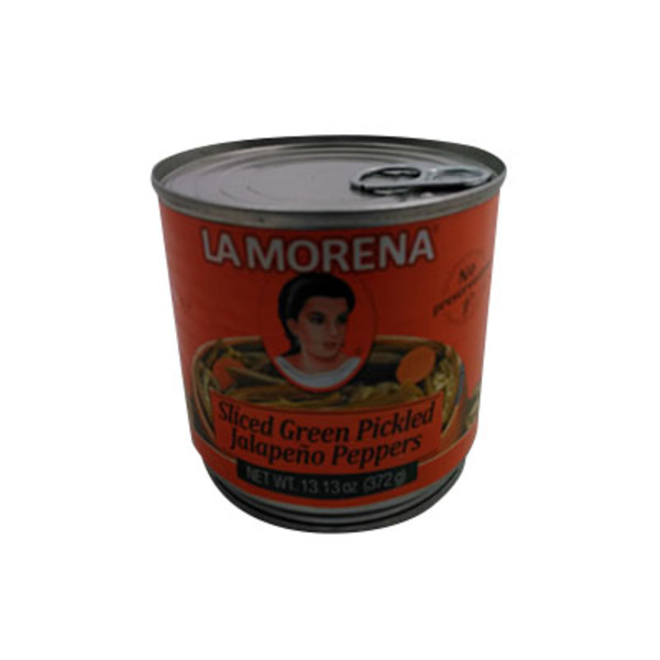 La Morena Jalapeno Peppers, Sliced Green Pickled