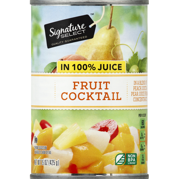 Signature SELECT Fruit Cocktail, in 100% Juice