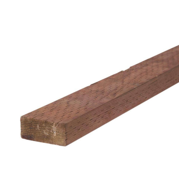 Prowood 2 In. X 4 In. X 4 Ft. Hem-fir Brown Stain Ground Contact Pressure-treated Lumber