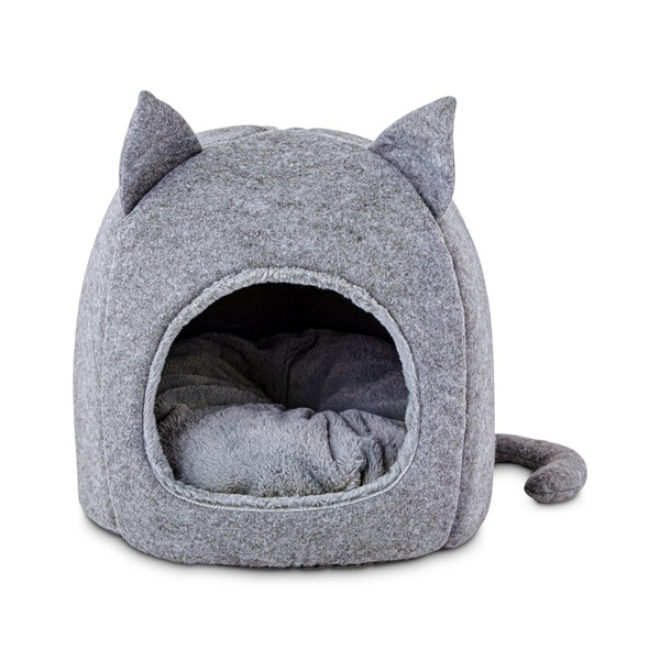 Every Yay Cat Head Cat Bed - Gray
