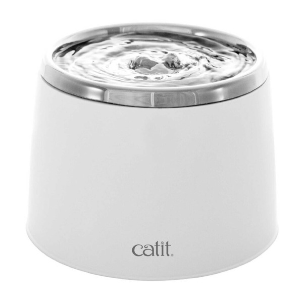 Hagen Catit Fresh & Clear Pet Drinking Fountain with Stainless Steel Top