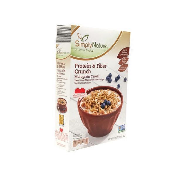 Simply Nature Protein & Fiber Crunch Cereal (13.8 oz) Instacart