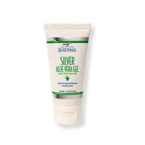 Natural Path/Silver Wings Silver Aloe Vera Gel & Tea Tree Oil