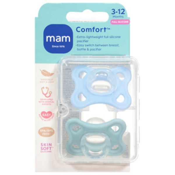 MAM 3-12m Assorted Pacifiers
