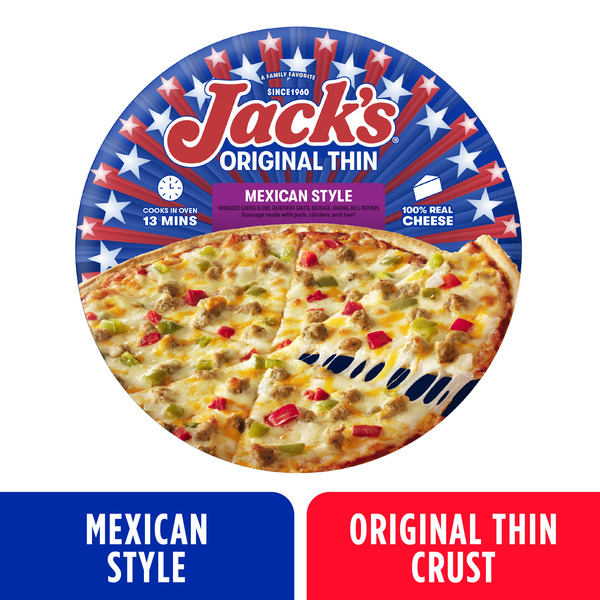Jack's Original Thin Mexican Style Pizza Same-Day Delivery or
