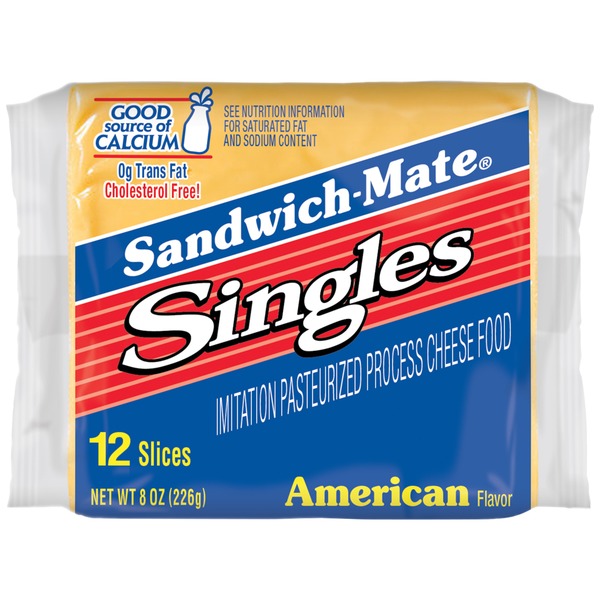 Sandwich Mate American Singles Cheese (8 oz) Instacart