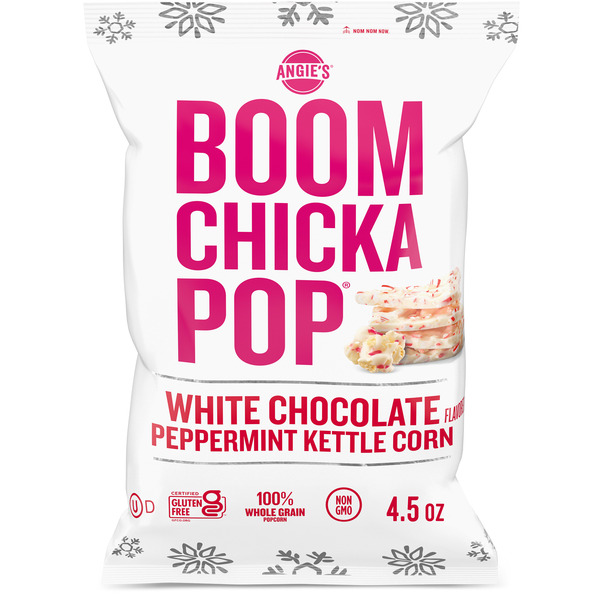 Angie's BOOMCHICKAPOP White Chocolate Peppermint Flavored Kettle
