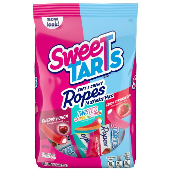 SweeTARTS Candy, Tangy Strawberry, Ropes Same-Day Delivery or Pickup ...
