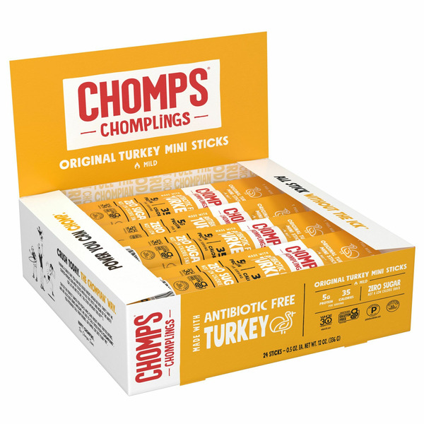 Chomps Mini Original Turkey Sticks