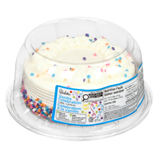 Maxi Charlotte's Vanilla Celebration Cake Same-Day Delivery | Instacart