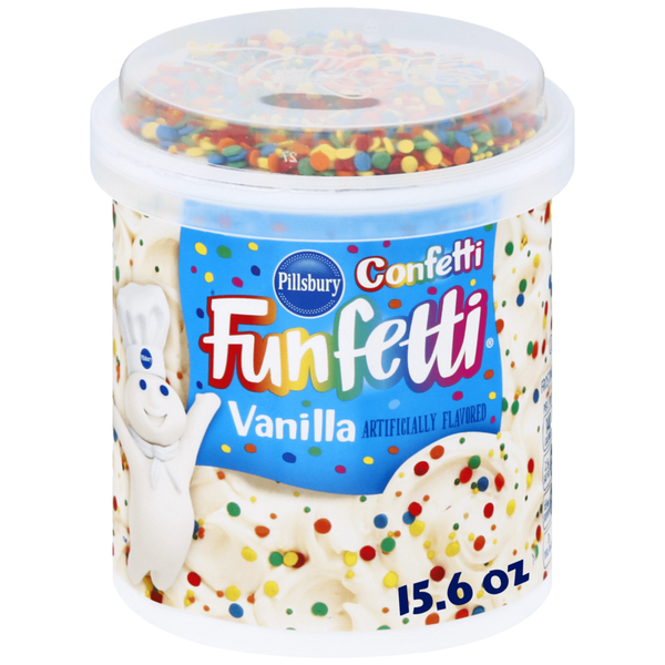Pillsbury Confetti Vanilla Frosting