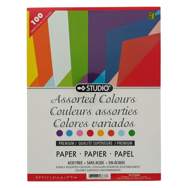 STUDIO Colored Paper Same-Day Delivery | Dollarama