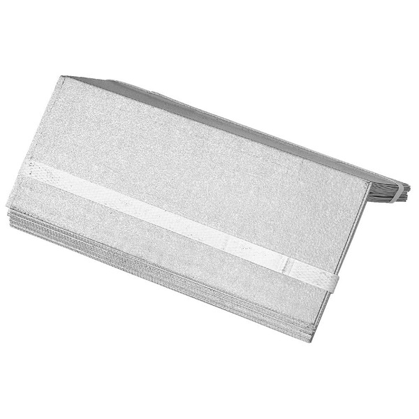 Gibraltar Building Products 25 -Pack 3.5-in x 7-in Silver Galvanized steel Step Flashing