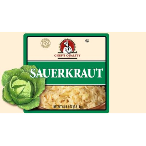 Chef's Quality - Sauerkraut - #10 cans