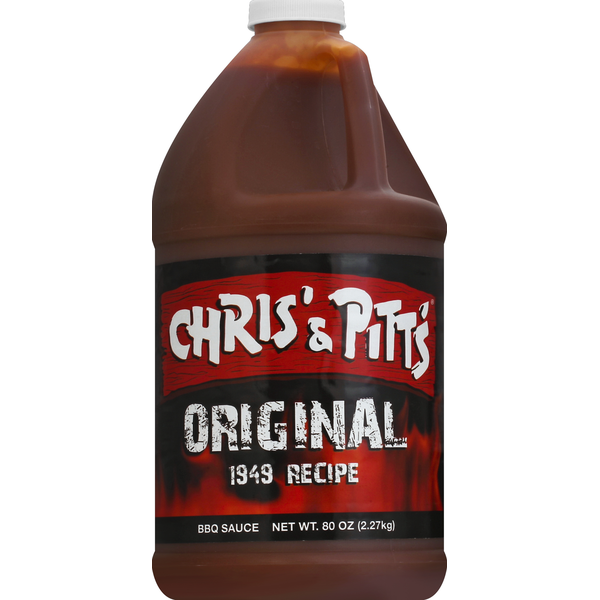 Chris' & Pitt's BBQ Sauce, Original