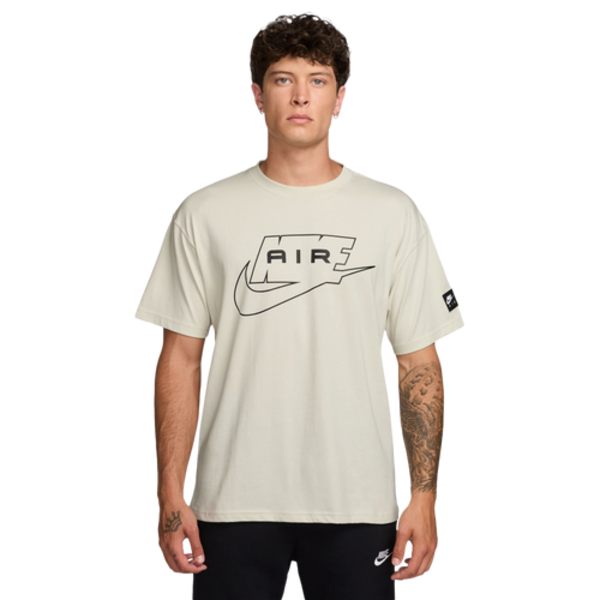 Nike Men's Sportswear Air Graphic T-Shirt, S - Light Bone