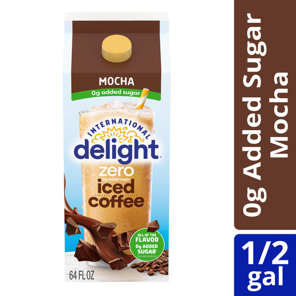 International Delight Zero Iced Coffee, 0g Added Sugar, Mocha