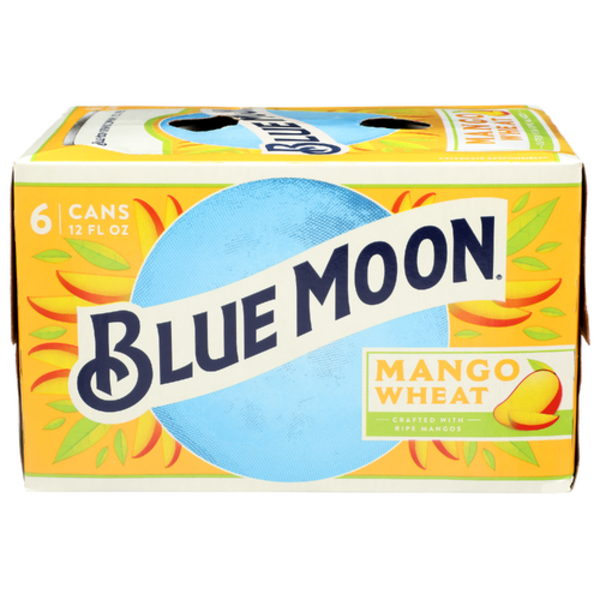 Blue Moon Mango Wheat 6 Pack Cans Same-Day Delivery or Pickup