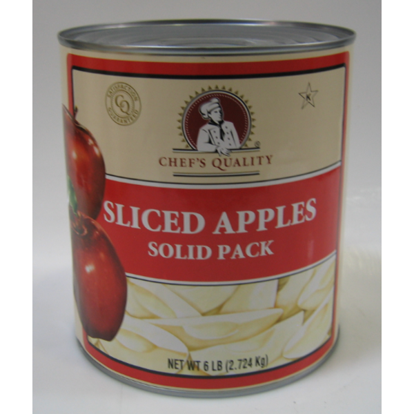 Chef's Quality - Sliced Apples - #10 cans