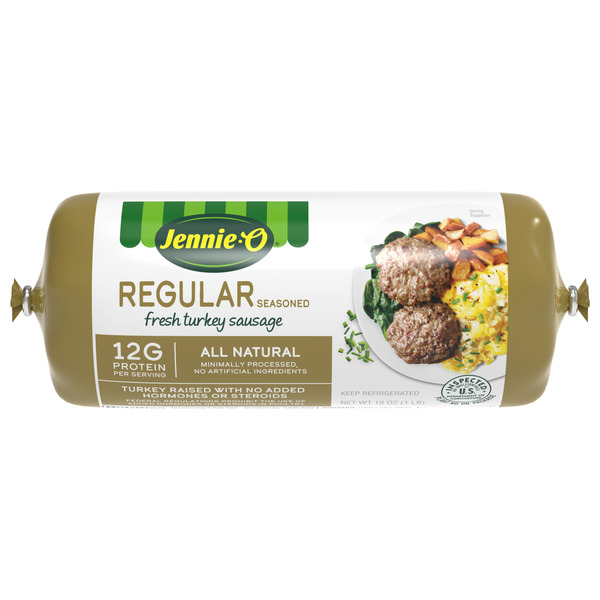 JENNIE-O TURKEY STORE JENNIE-O Turkey Sausage All-Natural - 1 lb. chub, 16 OZ