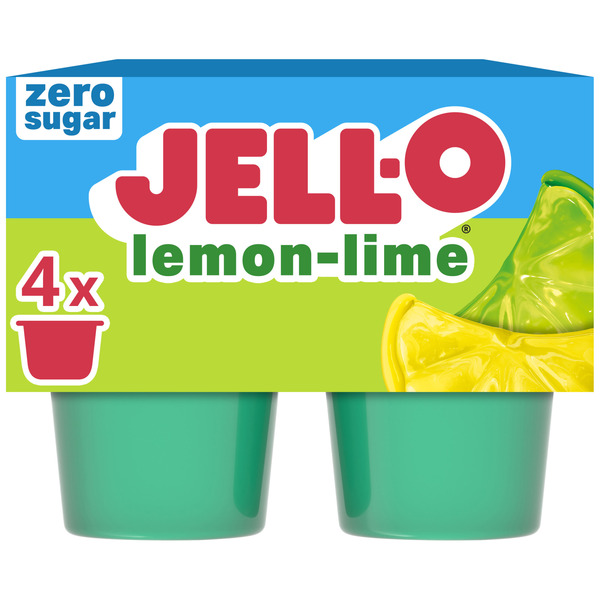 Jell-O Lemon-Lime Sugar Free Refrigerated Gelatin Same-Day