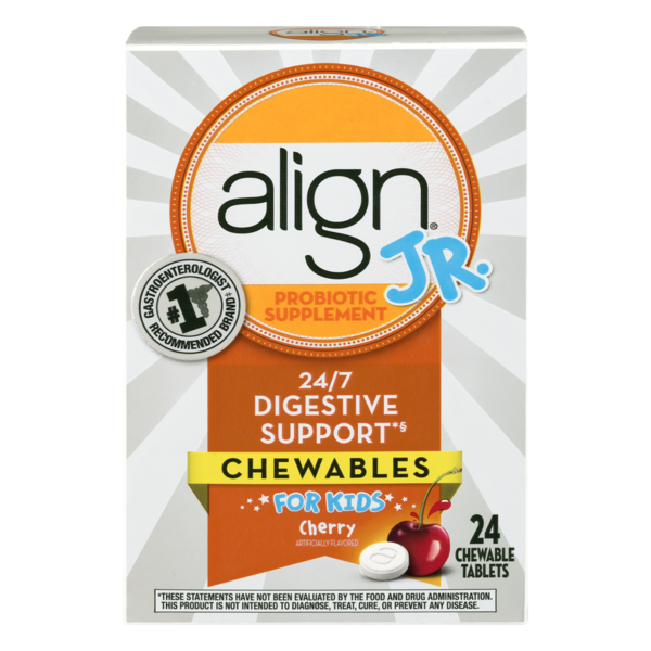 Align Jr. Chewables for Children, Daily Probiotic Supplement for Kids