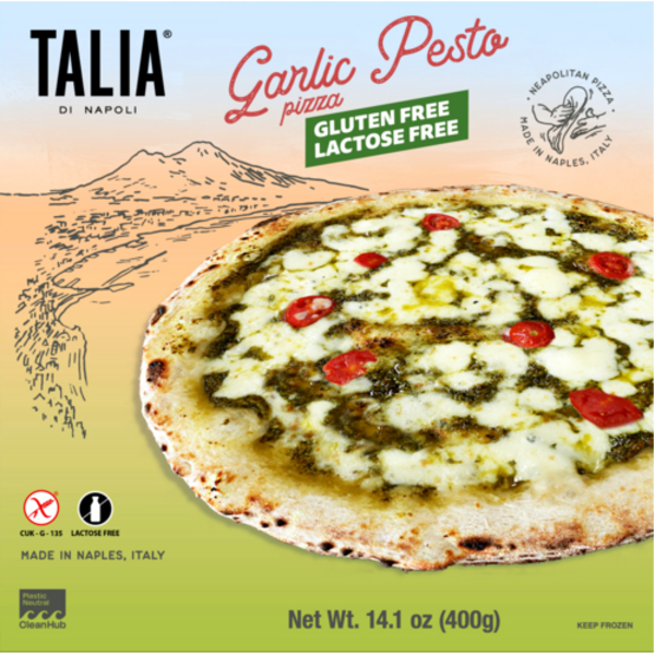 Talia Di Napoli Lactose Free Gluten Free Garlic Pesto Pizza