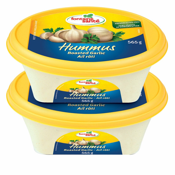 Fontaine Santé Roasted Garlic Hummus