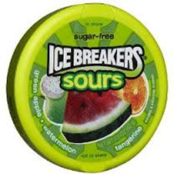 Ice Breakers - Sours Candy Tin - 8ct