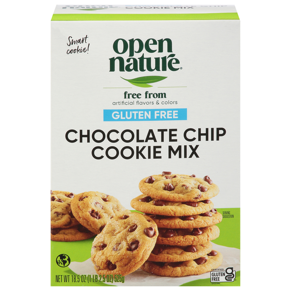 Open Nature Cookie Mix, Gluten Free, Chocolate Chip