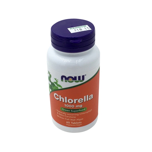 Now Chlorella 1000 mg Green Super Food Tablets from Whole Foods ... Now Chlorella 1000 mg Green Super Food Tablets from Whole Foods ...