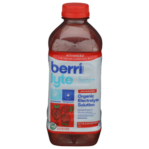 Berri Lyte Organic Strawberry Elecrtolyte Solution