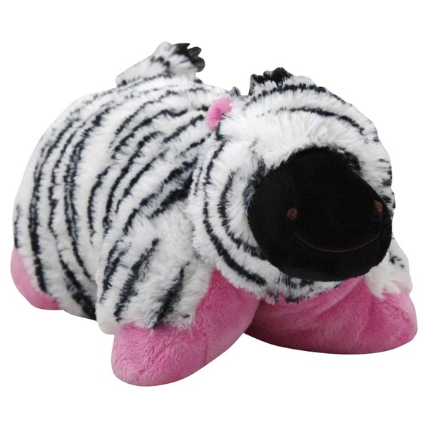 Pillow Pets Stuffed Animal Plush Folding Pee Wees Zippity Zebra