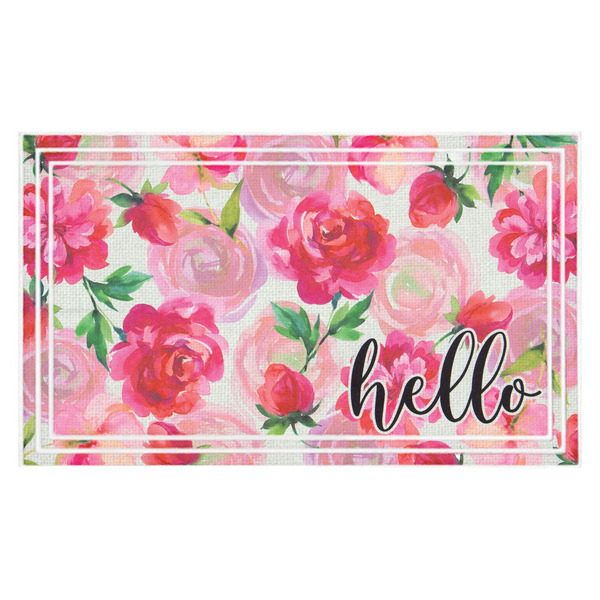 KIRKTON HOUSE Hello Floral Deluxe Summer Mat, 18