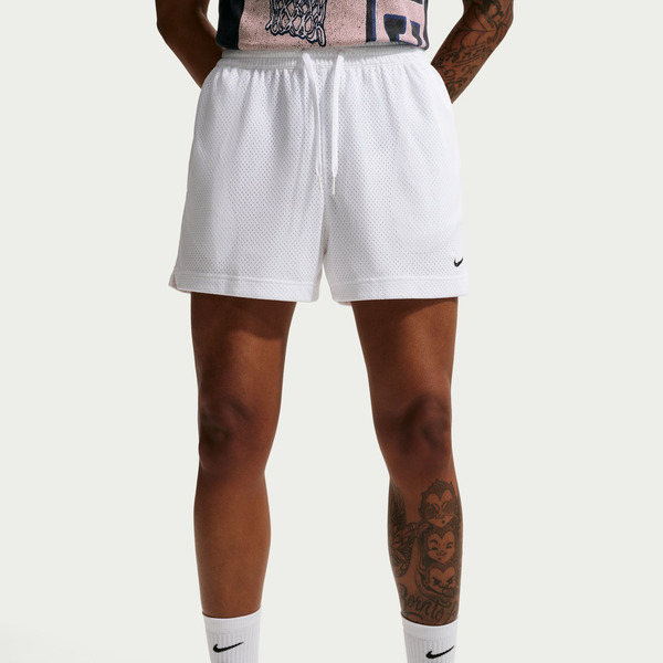 Nike Basketball Shorts, S - White/Black