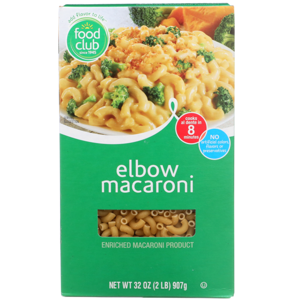 新品 LP MACARONIMAN AKA WOODMAN Food Club Enriched Macaroni Product, Elbow Macaroni Same-Day