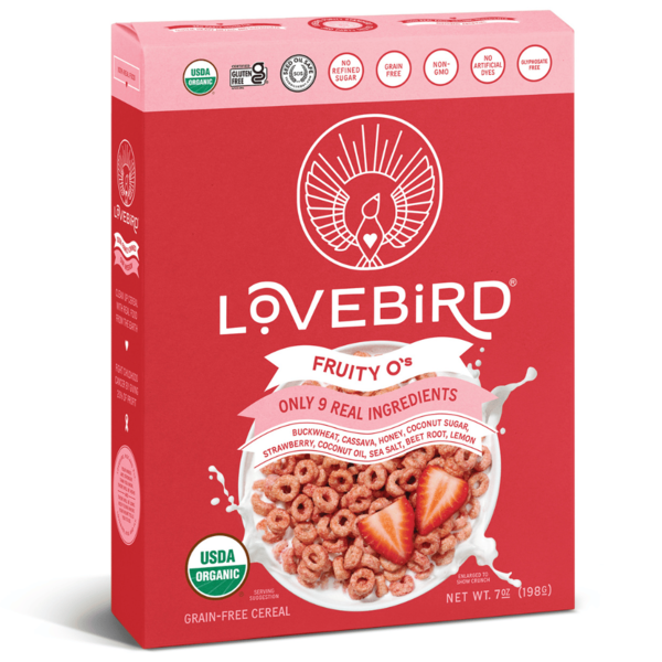 Lovebird Organic Fruity O's Grain Free Cereal Same-Day Delivery or