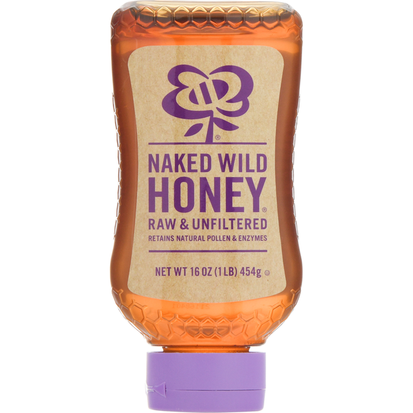 Naked Wild Honey Honey, Raw & Unfiltered Same-Day Delivery or