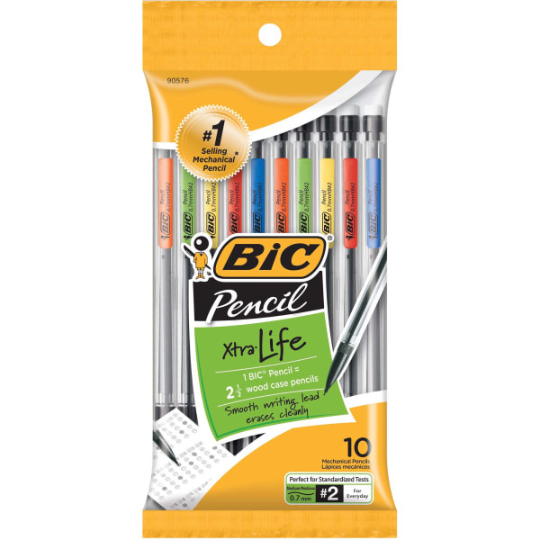 BIC Mechanical Pencils, Xtra Smooth, No. 2 (0.7 mm)