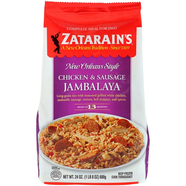 Zatarain's® Chicken And Sausage Jambalaya (24 oz) Instacart