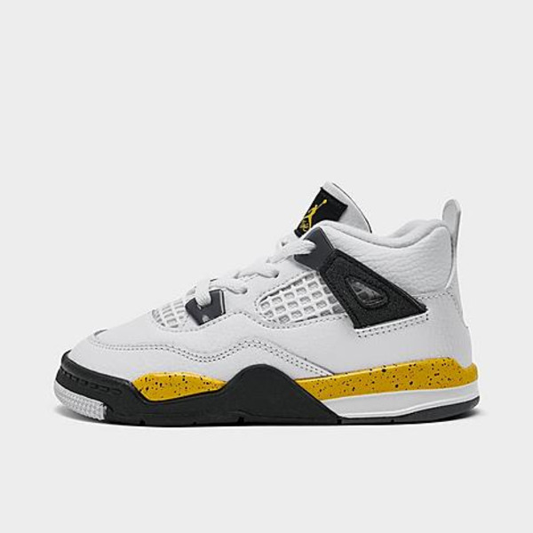 Jordan Toddler 4 Retro Rare Air Basketball Shoes, Size 10K - Tour Yellow