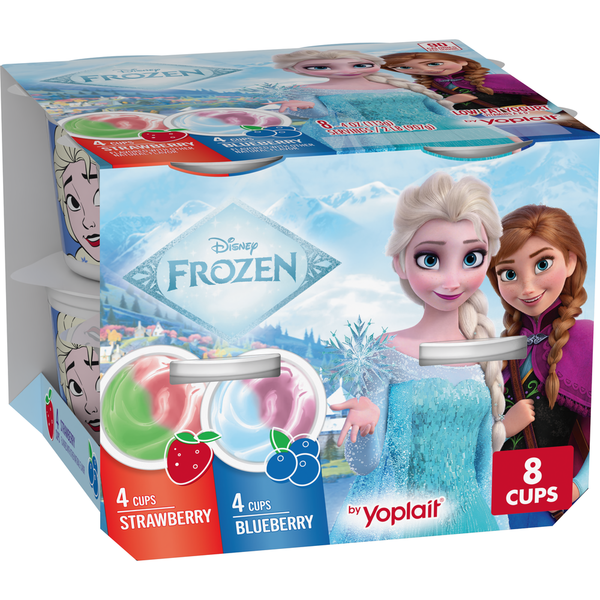 Yoplait Disney Frozen Low Fat Yogurt Cups Variety Pack Same-Day