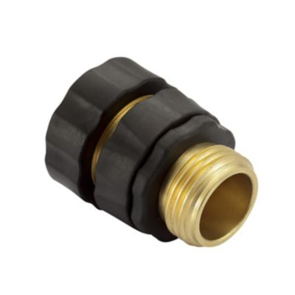 Ground Work 3/4 in. Male-Female Quick Hose Connector